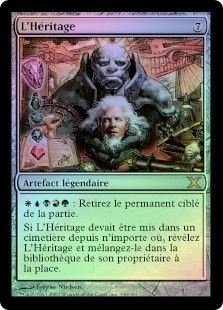 Legacy Weapon
10th Edition (Foil) - French
Single
Magic The Gathering