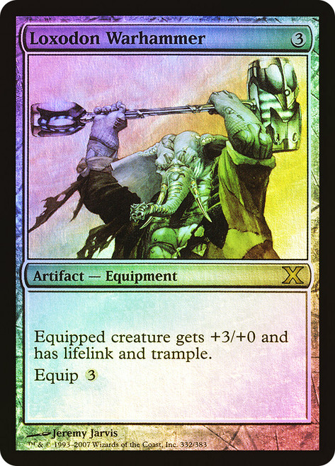 Loxodon Warhammer\n10th Edition\nSingle\nMagic The Gathering