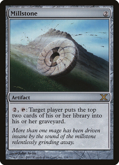 Millstone\n10th Edition\nSingle\nMagic The Gathering