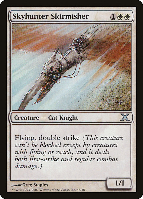 Skyhunter Skirmisher\n10th Edition\nSingle\nMagic The Gathering