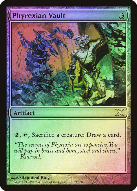 Phyrexian Vault\n10th Edition\nSingle\nMagic The Gathering