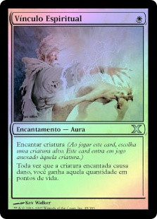 Spirit Link
10th Edition (Foil) - Portuguese
Single
Magic The Gathering