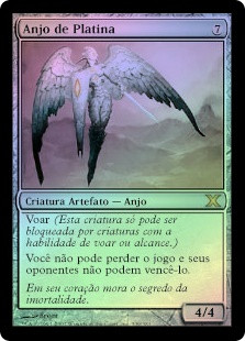 Platinum Angel
10th Edition (Foil) - Portuguese
Single
Magic The Gathering
