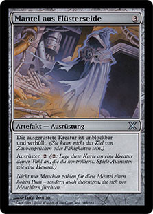 Whispersilk Cloak
10th Edition - German
Single
Magic The Gathering