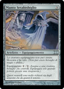 Whispersilk Cloak
10th Edition - Italian
Single
Magic The Gathering