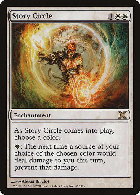 Story Circle\n10th Edition\nSingle\nMagic The Gathering