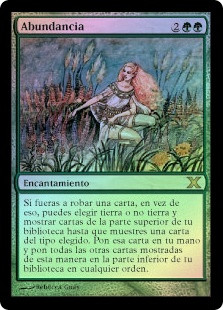 Abundance
10th Edition (Foil) - Spanish
Single
Magic The Gathering