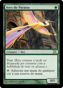 Birds of Paradise
10th Edition - Portuguese
Single
Magic The Gathering