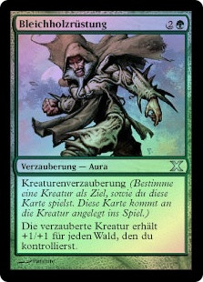 Blanchwood Armor
10th Edition (Foil) - German
Single
Magic The Gathering