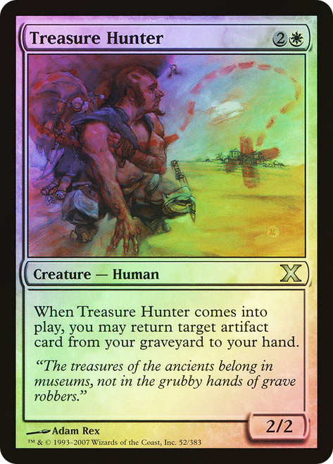 トレジャーハンター、ロック/拡張アートfoil FOIL] トレジャーハンター、ロック/Locke, Treasure Hunter