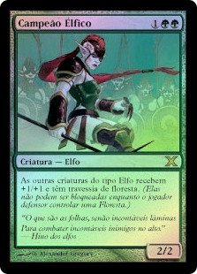 Elvish Champion
10th Edition (Foil) - Portuguese
Single
Magic The Gathering
