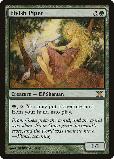 Elvish Piper\n10th Edition\nSingle\nMagic The Gathering