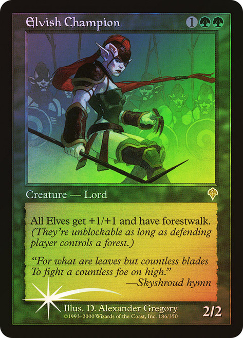 Elvish Champion\nInvasion\nSingle\nMagic The Gathering