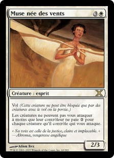 Windborn Muse
10th Edition - French
Single
Magic The Gathering