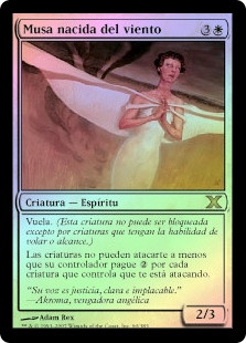 Windborn Muse
10th Edition (Foil) - Spanish
Single
Magic The Gathering