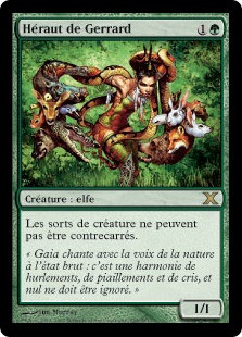 Gaea's Herald
10th Edition - French
Single
Magic The Gathering