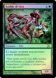 Gaea's Herald
10th Edition (Foil) - Italian
Single
Magic The Gathering