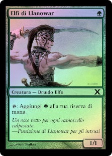 Llanowar Elves
10th Edition (Foil) - Italian
Single
Magic The Gathering