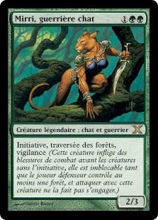 Mirri, Cat Warrior
10th Edition - French
Single
Magic The Gathering