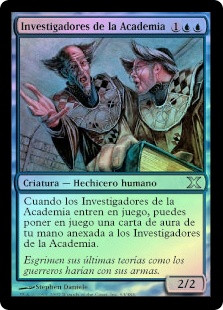 Academy Researchers
10th Edition (Foil) - Spanish
Single
Magic The Gathering