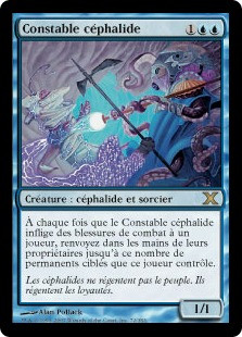 Cephalid Constable
10th Edition - French
Single
Magic The Gathering