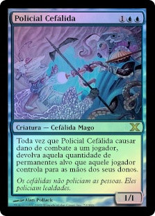 Cephalid Constable
10th Edition (Foil) - Portuguese
Single
Magic The Gathering