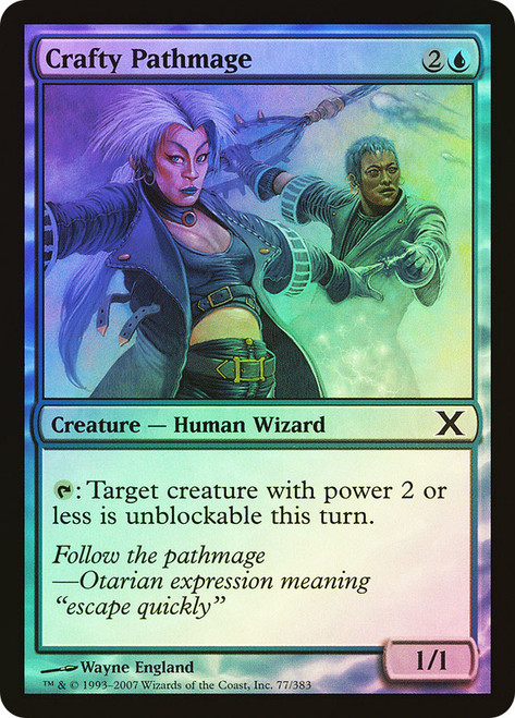 Crafty Pathmage\n10th Edition\nSingle\nMagic The Gathering