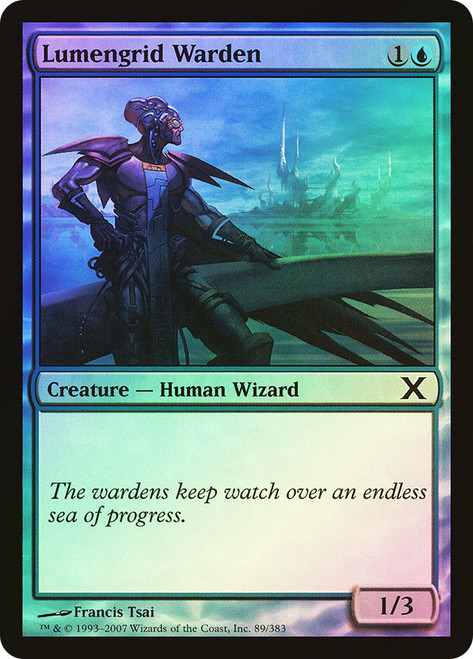 Lumengrid Warden\n10th Edition\nSingle\nMagic The Gathering