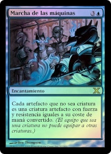 March of the Machines
10th Edition (Foil) - Spanish
Single
Magic The Gathering