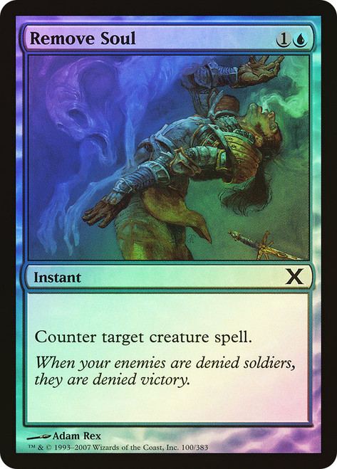 Remove Soul\n10th Edition\nSingle\nMagic The Gathering