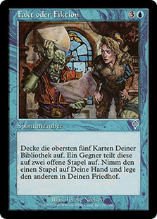 Fact or Fiction
Invasion - German
Single
Magic The Gathering