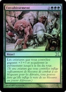 Overrun
10th Edition (Foil) - French
Single
Magic The Gathering