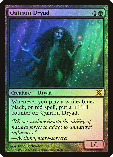 Quirion Dryad\n10th Edition\nSingle\nMagic The Gathering