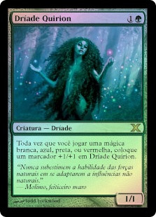 Quirion Dryad
10th Edition (Foil) - Portuguese
Single
Magic The Gathering