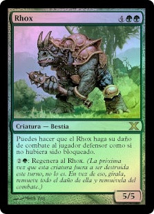 Rhox
10th Edition (Foil) - Spanish
Single
Magic The Gathering