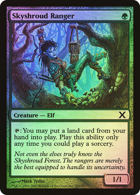 Skyshroud Ranger\n10th Edition\nSingle\nMagic The Gathering