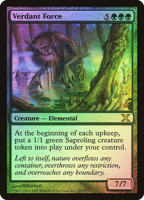 Verdant Force\n10th Edition\nSingle\nMagic The Gathering