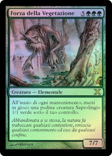 Verdant Force
10th Edition (Foil) - Italian
Single
Magic The Gathering