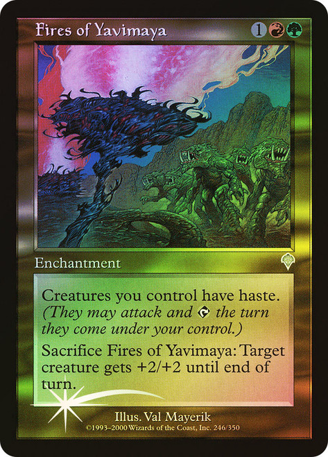 Fires of Yavimaya\nInvasion\nSingle\nMagic The Gathering