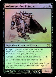 Ascendant Evincar
10th Edition (Foil) - German
Single
Magic The Gathering