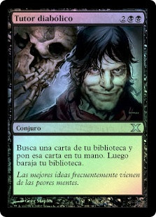 Diabolic Tutor
10th Edition (Foil) - Spanish
Single
Magic The Gathering
