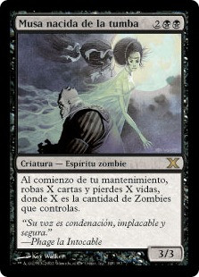 Graveborn Muse
10th Edition - Spanish
Single
Magic The Gathering