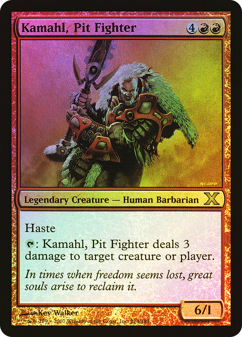 Kamahl, Pit Fighter | 10th Edition | Star City Games