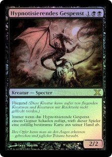 Hypnotic Specter
10th Edition (Foil) - German
Single
Magic The Gathering