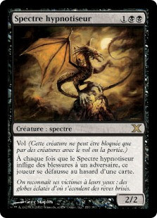 Hypnotic Specter
10th Edition - French
Single
Magic The Gathering