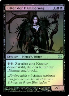 Knight of Dusk
10th Edition (Foil) - German
Single
Magic The Gathering