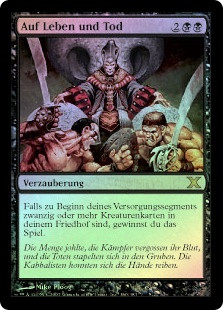 Mortal Combat
10th Edition (Foil) - German
Single
Magic The Gathering