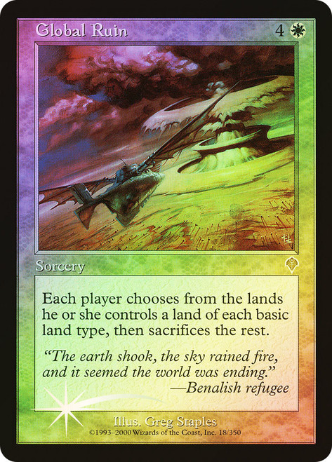 Global Ruin\nInvasion\nSingle\nMagic The Gathering