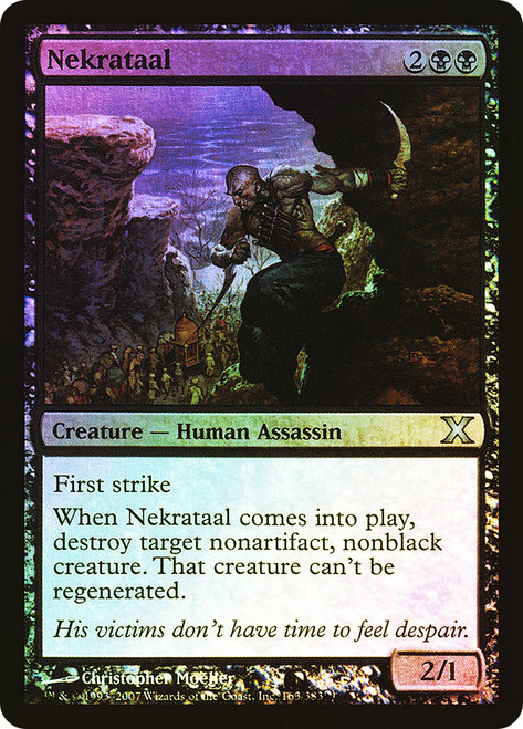Nekrataal\n10th Edition\nSingle\nMagic The Gathering