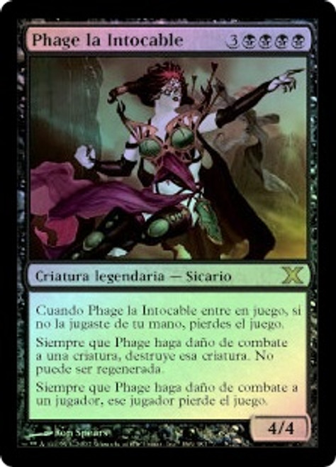 Phage The Untouchable
10th Edition (Foil) - Spanish
Single
Magic The Gathering